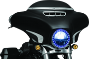 Kuryakyn 2631 Tri-line Windshield Trim Chrome - User 1