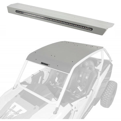 Pro Armor Asylum Roof With Light Bar Ghost Grey - P141R123GG Polaris RZR 2014-2022