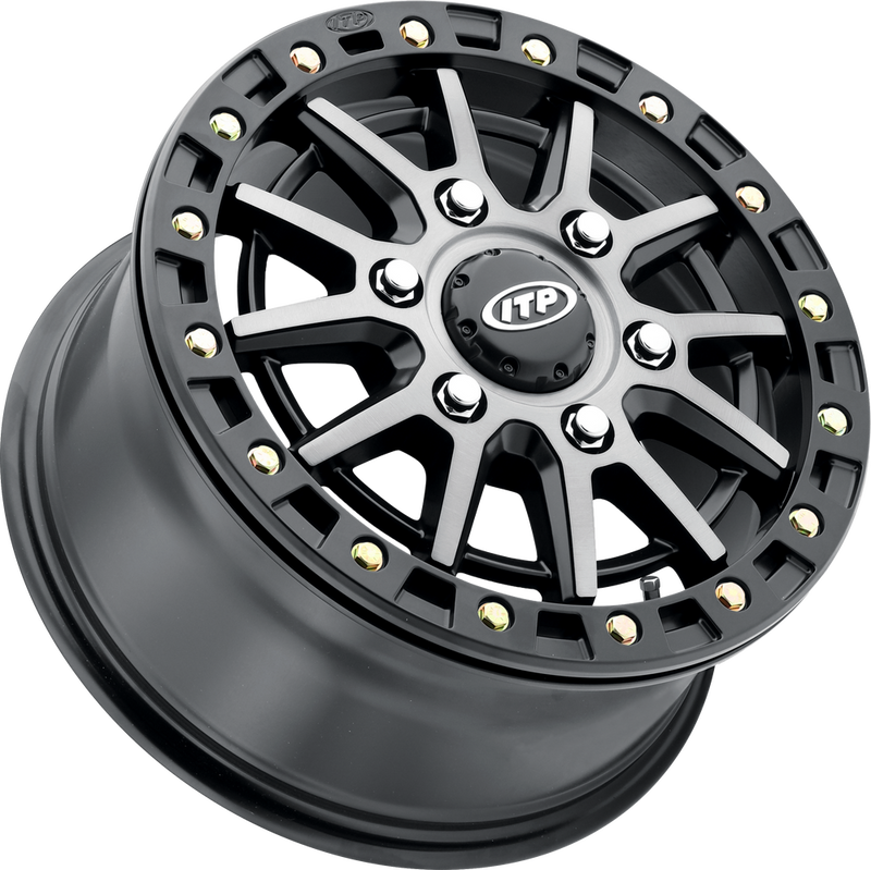Itp 57-86545 1522771720B SD10 GREY / BLK RING 15X7 6/5.5 6+1
