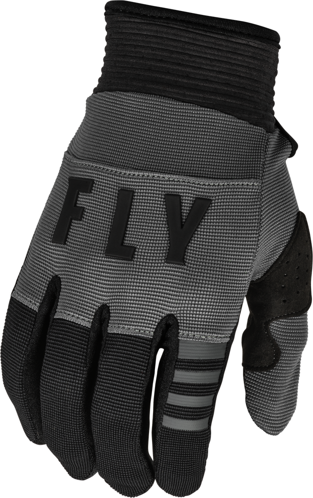 Fly Racing Youth F-16 Gloves Dark Grey Black Y3XS