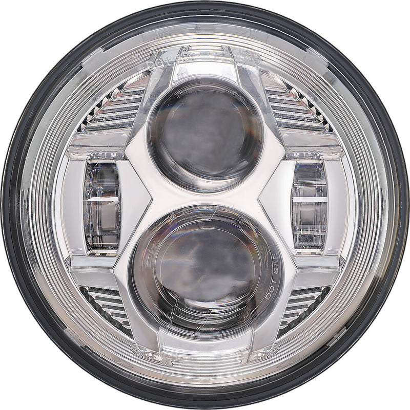 Pathfinder 226-0113 HDP7C 7" LED HEADLIGHT CHROME
