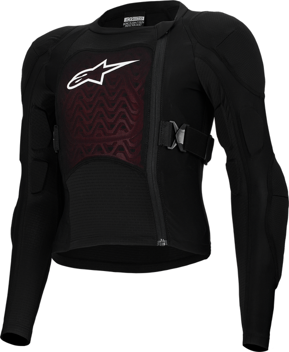 Alpinestars 482-00179X 6540126-12-XL BIONIC PLASMA LT YTH PROTC JKT BLACK/WHITE XL