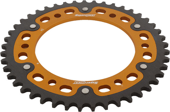 Supersprox Rear Stealth Sprocket Aluminum Steel 45T-525 GLD - RST-6-45-GLD BMW F800GS / F800R / F700GS / F800GS Adventure 2008-2016