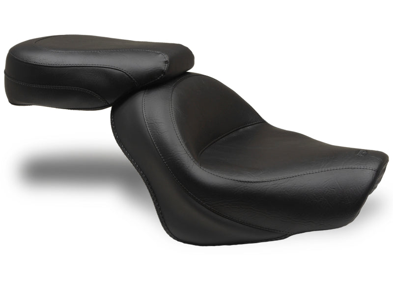 Mustang Motorcycle 76161 Mustang 07-15 Honda VT750C2 Spirit,10-20 Phantom Wide Touring 2PC Seat - Black - User 1