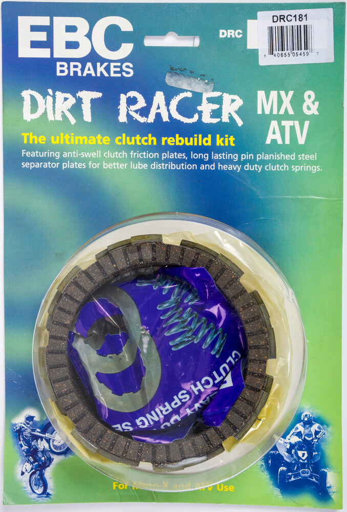 Ebc Dirt Racer Clutch SET - DRC181 Honda CRF150F 2012-2016