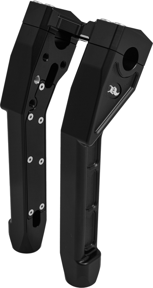 Kens Factory 563-03073 KFR-03 NL 1" X-RISER 10" PULL BACK BLACK