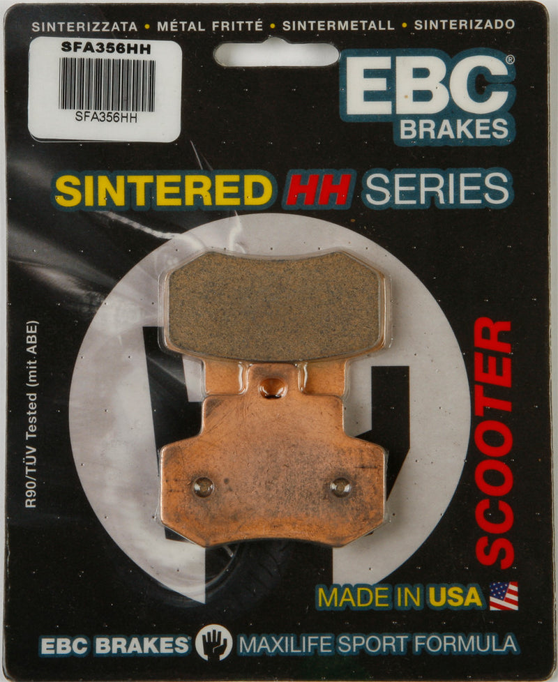 Ebc 153-356H SFA356HH BRAKE PADS SFA356HH DOUBLE-H SINTERED