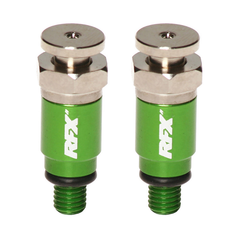 Rfx 739-0422 FXFB 101M5 99GN FORK AIR BLEEDERS GREEN KYB/SHOWA