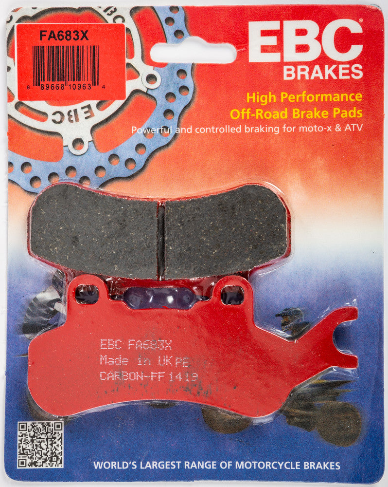 EBC Brake Pads Carbon X Series - FA683X Can-Am Maverick 2017-2018