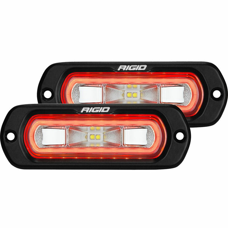 Rigid Industries SR-L Series Spreader RED Halo Pair - 53222