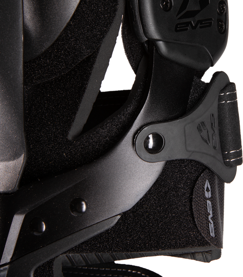 Evs 663-1187L AXISS-BK/GY-LP AXIS SPORT KNEE BRACE PAIR BLACK/BLACK/GREY LG