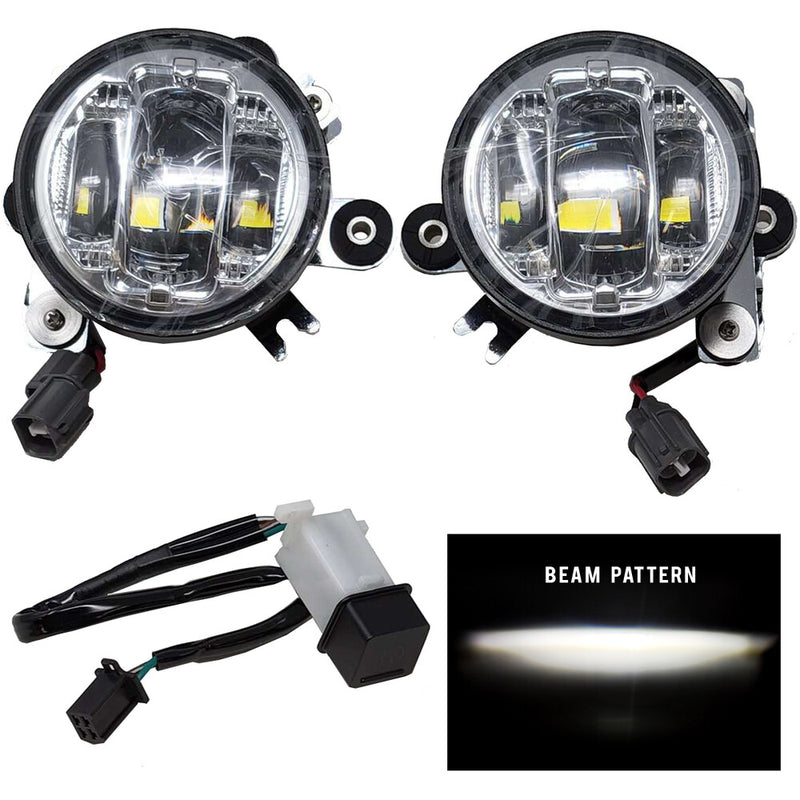 Pathfinder LED FOG Light Kit Chrome Clear Lens - FG610CN Honda Gold Wing 2006-2010