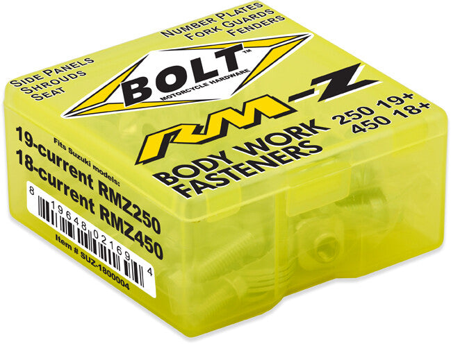 Bolt Full Plastic Fastener Kit - SUZ-1800004 Suzuki RMZ 450 / RMZ 250 2018-2025