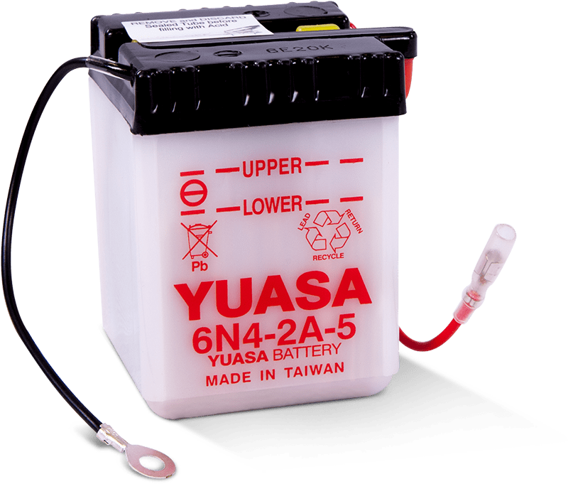 Yuasa Battery YUAM2645A Yuasa 6N4-2A-5 Conventional 6-Volt Battery - User 1