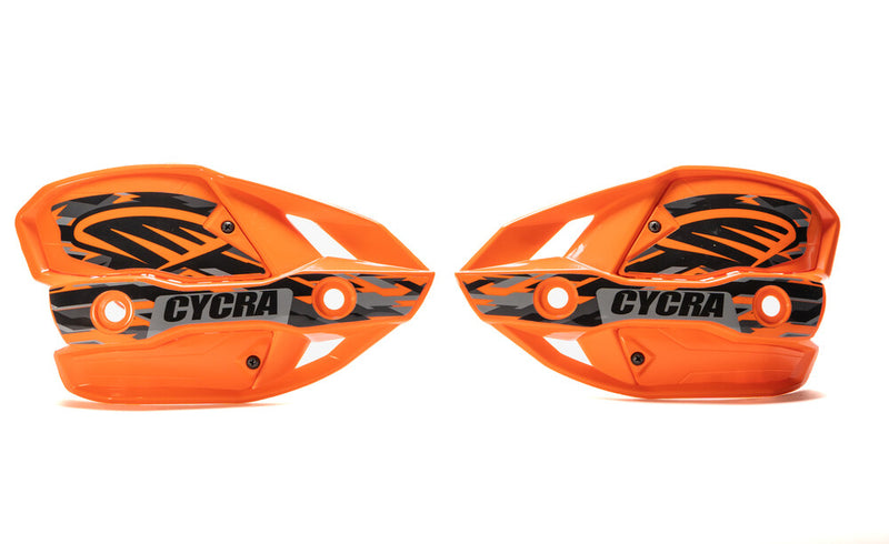 Cycra 714-1201 1CYC-1021-22 ULTRA HANDSHIELDS W/COVERS ORANGE