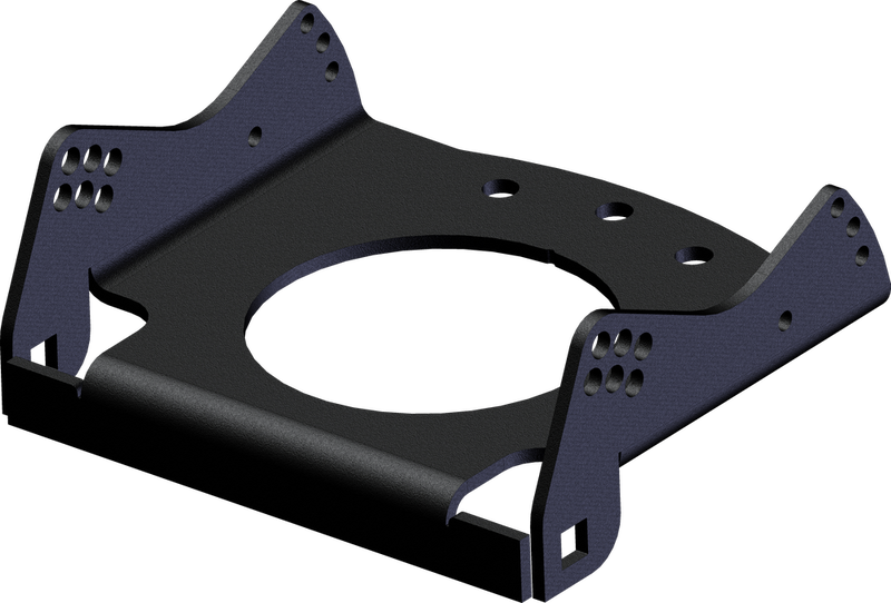 Kfi Products 10-5639 105639-R UTV PUSH TUBE CRADLE