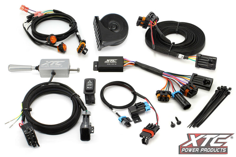 Xtc Power Products ATS Kit W Billet Column Lever - ATS-L-POL-RBU Polaris Ranger 2021-2025