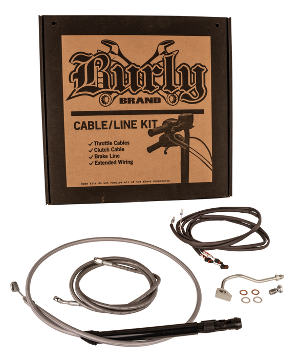 Burly Brand Cntrl Kit 13" Bagger SS ` Flht CU K KL Flhx S W - B30-1316 For Harley Touring 2021-2024