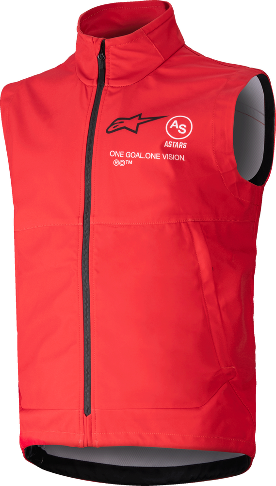 Alpinestars 482-00060X 3700425-3010-XL YOUTH TECHSTAR SOFTSHELL VEST BRIGHT RED XL