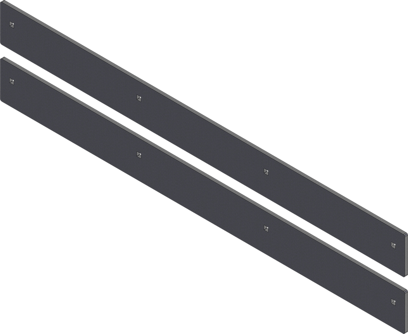 Kfi Products 10-6057-R 106057-R WEAR BAR WING KIT V-PLOW (2PC)