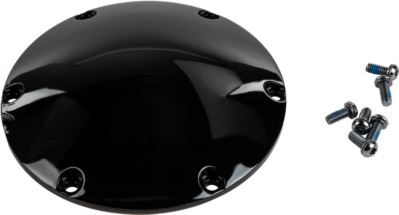 Harddrive 37-072GB Smooth Derby Cover Gloss Black XL For Harley Sportster 2004-2020