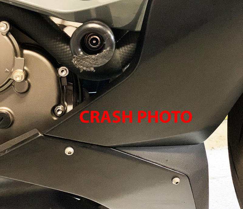 Shogun PR Frame Sliders Black - 750-4459 Kawasaki Ninja 2019-2023