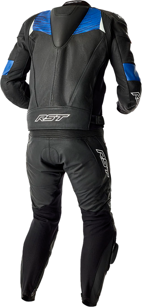 Rst 556-3635348 103635BLU-48 TRACTECH EVO D3O JACKET BLK/BLUE LEATHER 2X