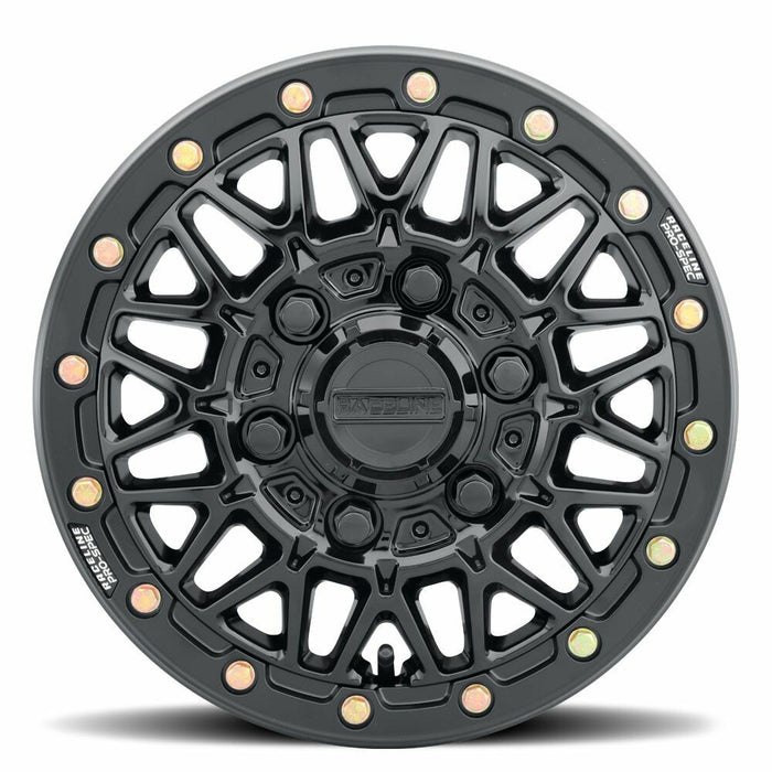 Raceline Wheels 570-2170 A15GB-57060+38 OMEGA 15X7 6/5.5 +38MM GLOSS BLACK