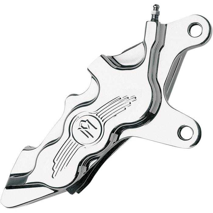 PERFORMANCE MACHINE (PM) 1701-0092 0051-2916-CH Six-Piston Differential-Bore Front Caliper - 11.5" - Right - Chrome