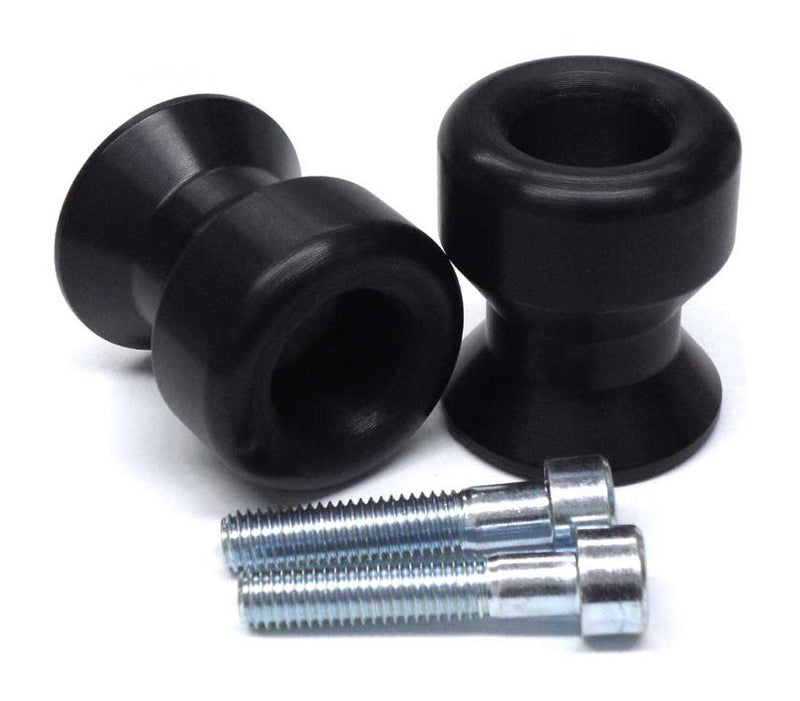 Shogun Swingarm Sliders Black - 701-0749 Kawasaki Ninja 650 / 650 2017-2024