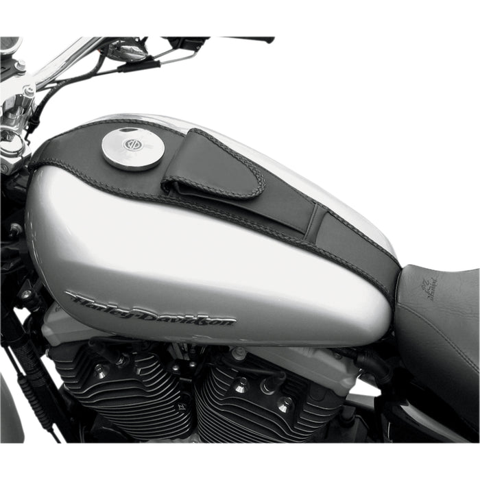 MUSTANG 0701-0510 93322 Tank Bib with Pouch — 4.5 US gal., 17 liter - Plain - Sportster
