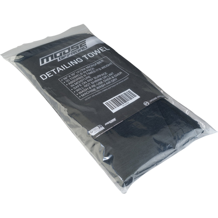 MOOSE OFFROAD 3713-0120 MORMT251010 Pro Microfiber Towels 10-pack