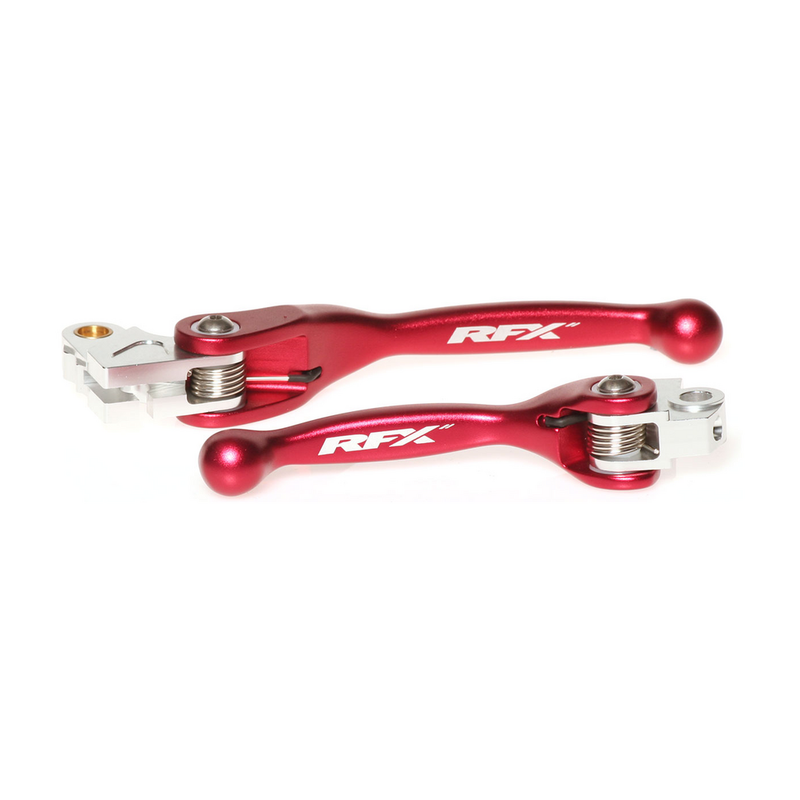 RFX Flexible Lever SET RED - FXFL 10200 55RD Honda CR 125 / CR 250 / CRF 250 / CRF 450 2004-2019