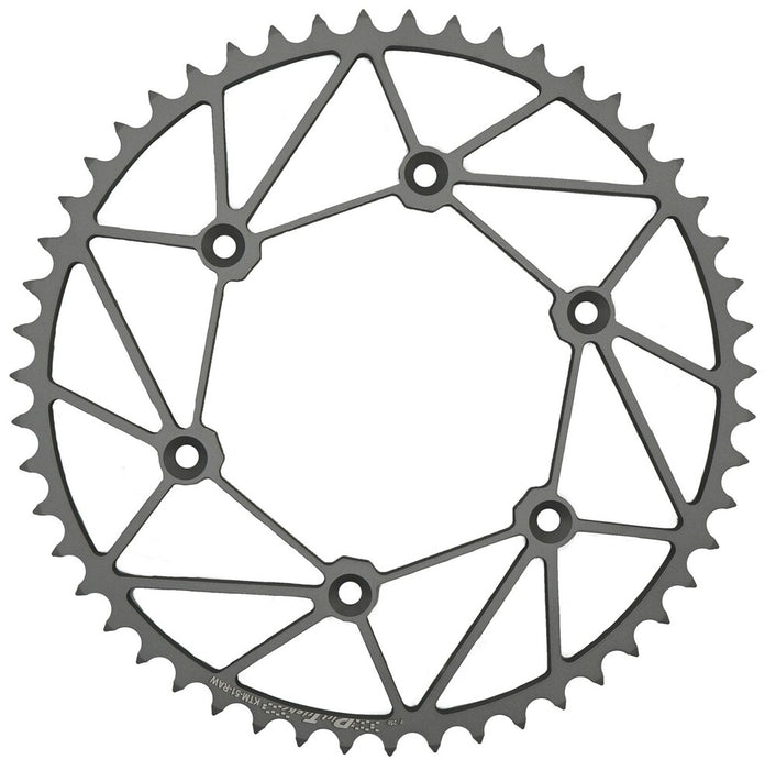 Dirt Tricks 254-170152W HV-52-RAW REAR SPROCKET CHROMOLY 52T-520 RAW SHERCO