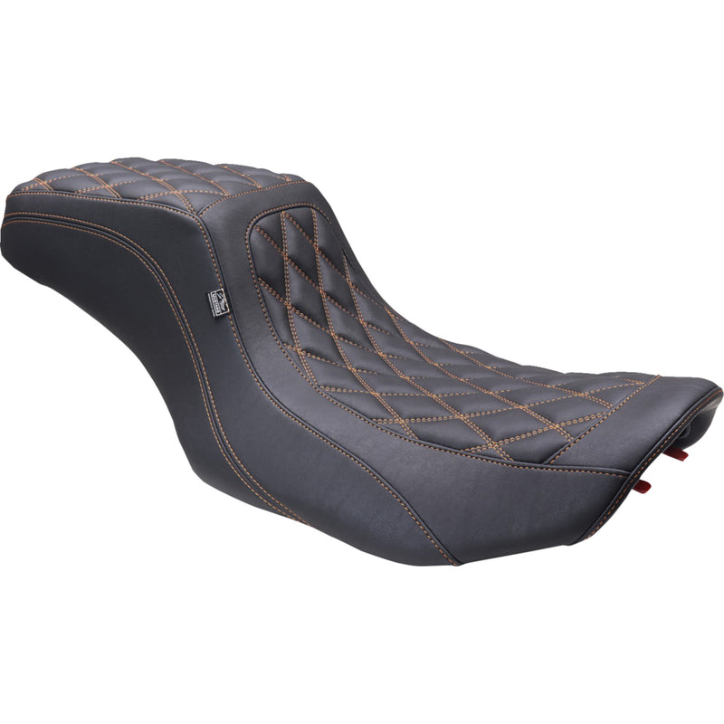Mustang Squareback Seat - 88415MO For Harley Touring 2023-2026