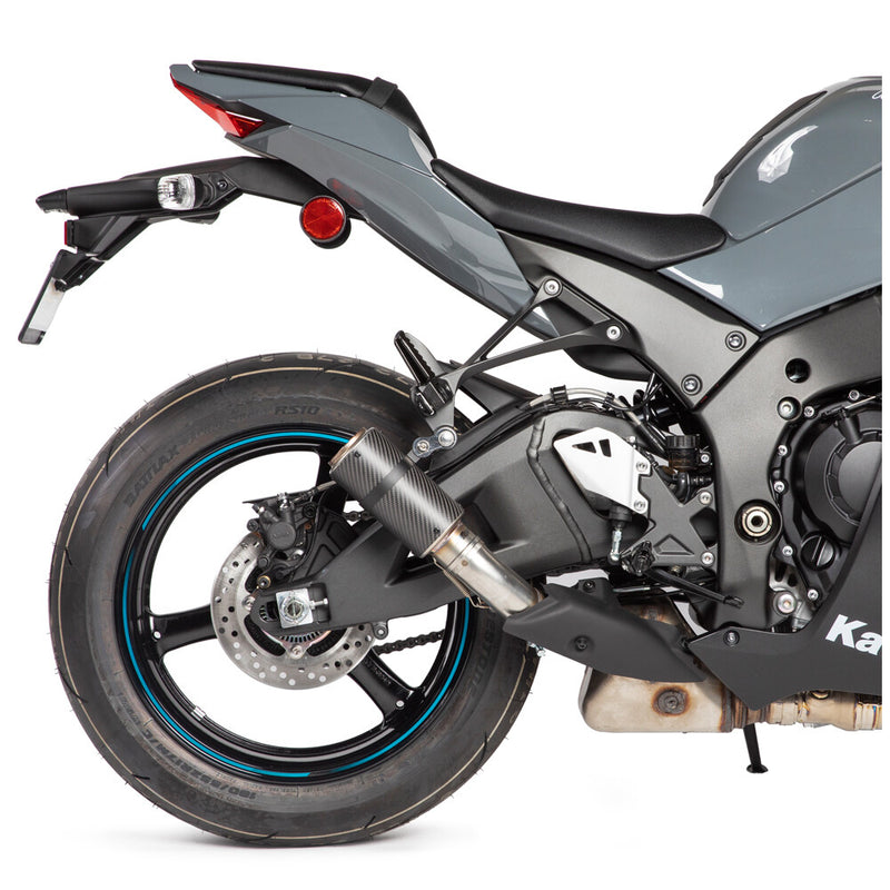 Hot Bodies MGP Stinger Slip-ON Matte Carbon - 51101-2405 Kawasaki Ninja 2011-2022