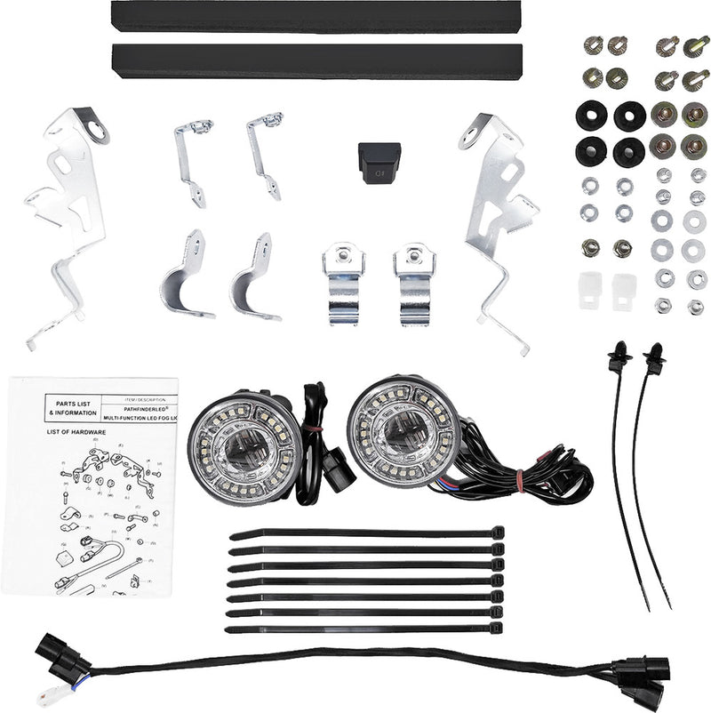 Pathfinder LED FOG Light Kit Multifunction+drl - G18MFS Honda Gold 2018-2019