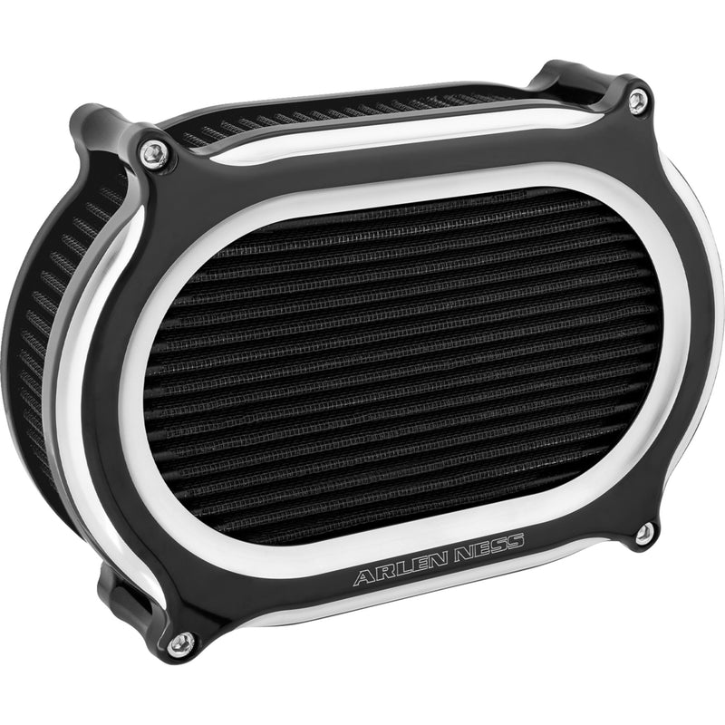 Arlen Ness Oval Stage II Air Cleaner - 600-208 For Harley Road Glide / Touring / Softail / Street Glide 2023-2026
