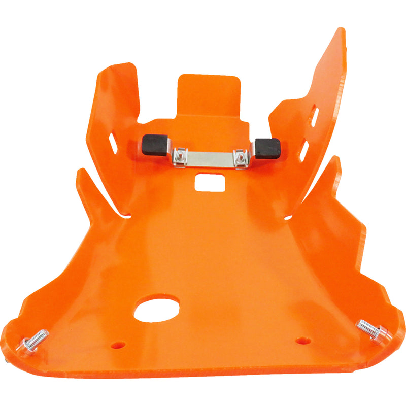 T.m. Designworks Skid Plate - KTMC-258-OR For KTM Dirt Bikes 2023-2025 | Gas Gas 250 / 300 2024-2025