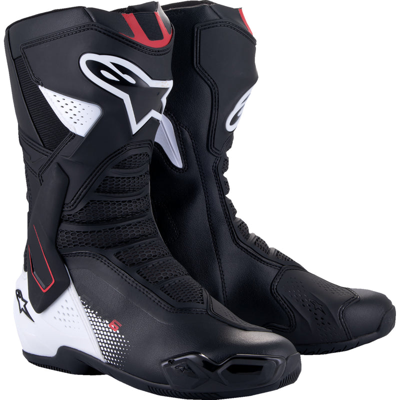 ALPINESTARS SMX-6 V3 Boots Black/White/Red - Graphic US