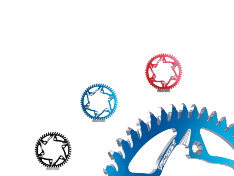 Vortex Racing 251AS-42 Steel Rear Sprocket 520 42 Tooth- Black - Photo - Primary