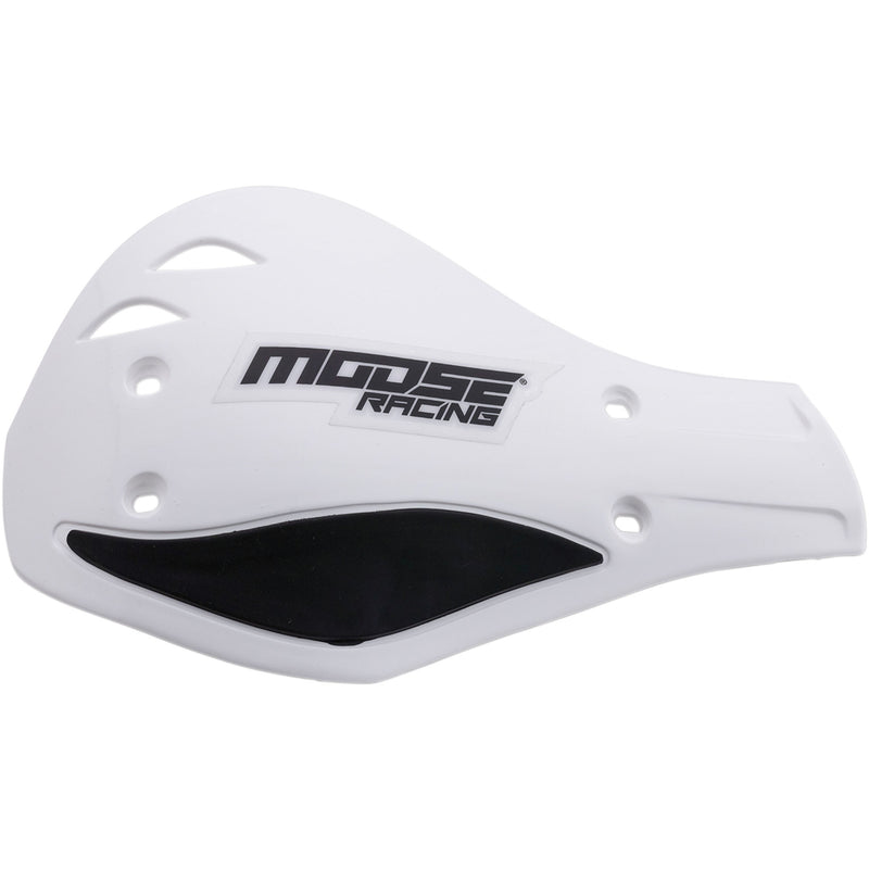 MOOSE OFFROAD 0635-0548 M51-120 Contour Deflector Handguards Handguards - Deflector - White/Black