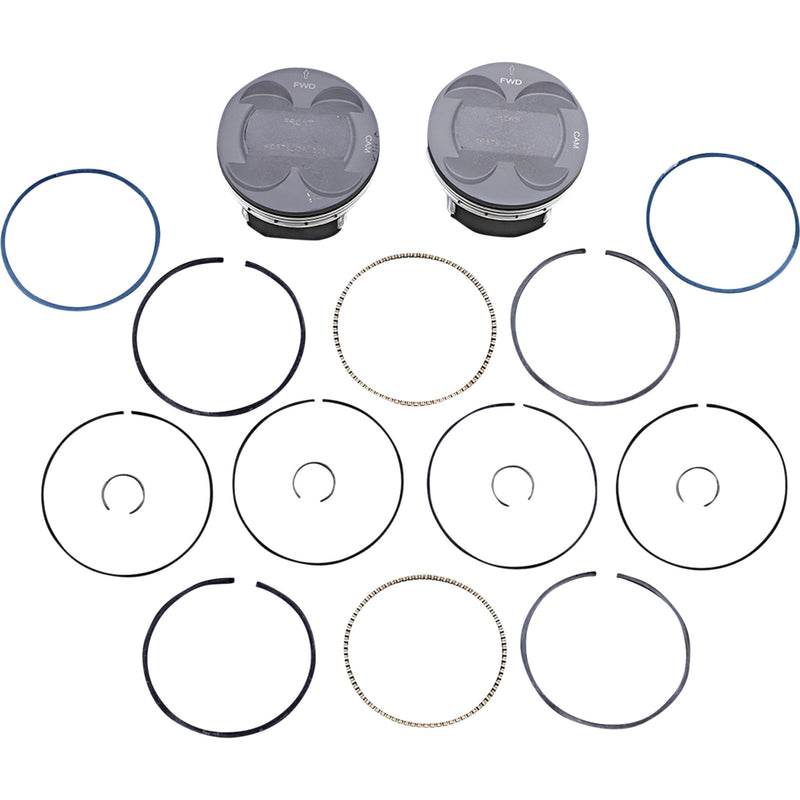 KB Performance Piston Kit - KB576LCA.005 For Harley Touring / Tri / Softail / Electra Glide 2017-2026