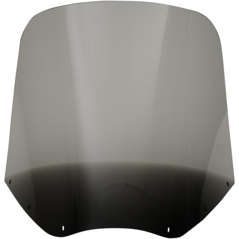 MEMPHIS SHADES 2350-0451 MEP86912 Road Warrior Windshield — without Vent - Black Smoke - 15"