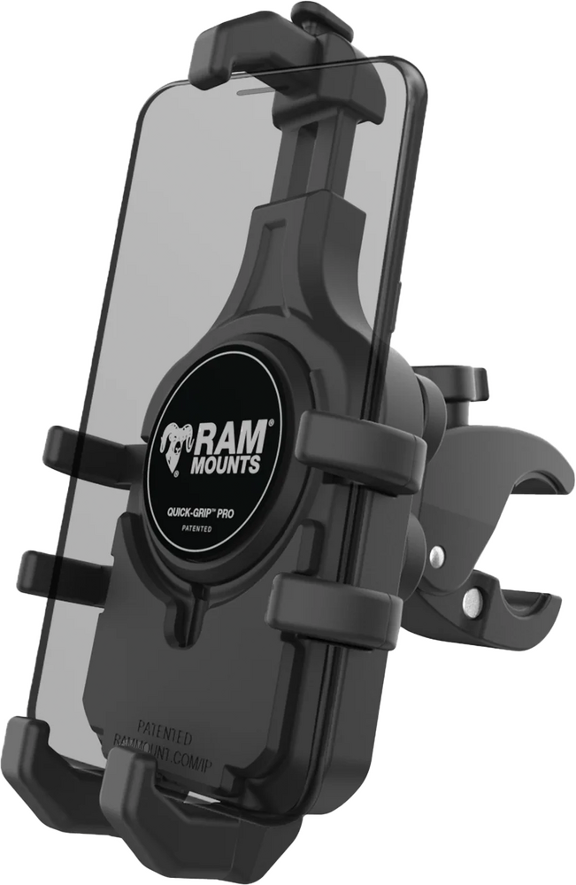 Ram Mounts 71-7087 RAM-HOL-PD5V-400-1U QUICK-GRIP PRO LOW-PROFILE MOUNT W/VIBE SAFE