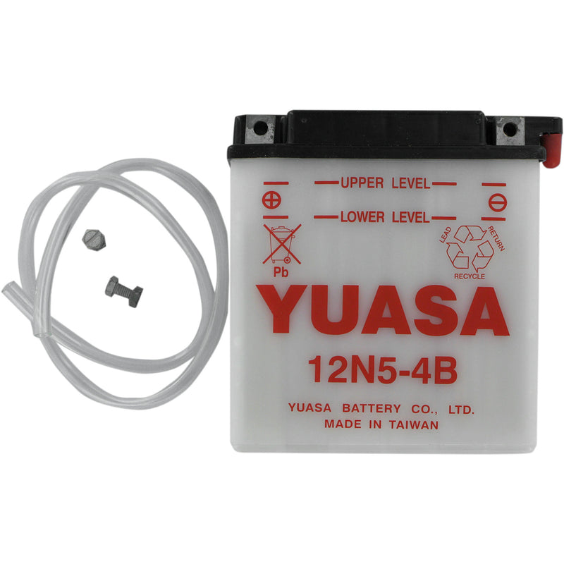 YUASA Y12N5-4B YUAM2250B Conventional Battery — 12 V Battery - Y12N5-4B