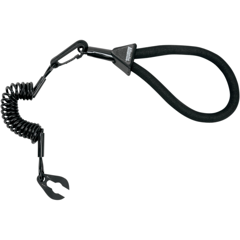 ATLANTIS A-8147 A8147 Floating Wrist Lanyard Wrist Lanyard - Black/Black - Yamaha