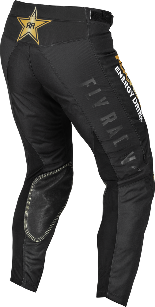 Fly Racing 375-03330 375-03330 KINETIC ROCKSTAR PANTS BLACK/GOLD SZ 30