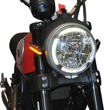 New Rage Cycles Front LED Turn Signals DUC - SCRAMBLER-FB Ducati Scrambler 2018-2023