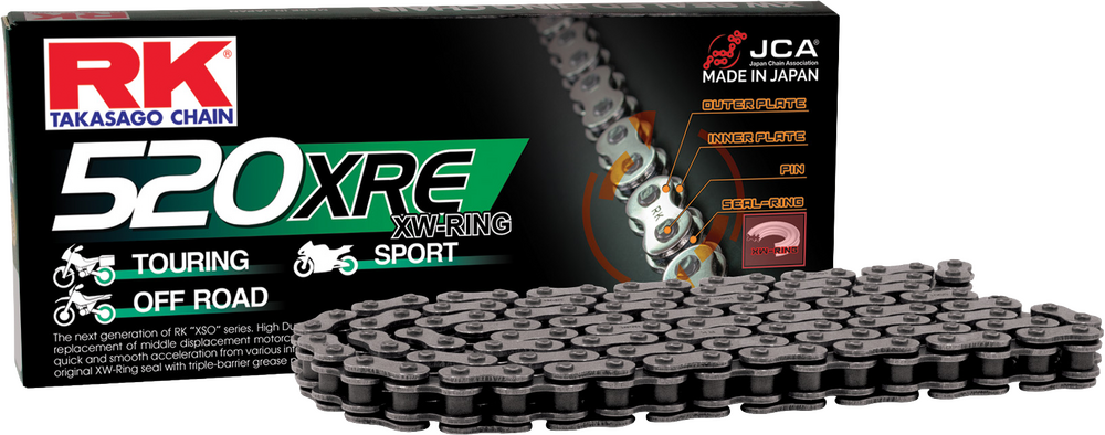 Rk Excel 691-2002 520XRE-120 520XRE DRIVE CHAIN 520 X 120